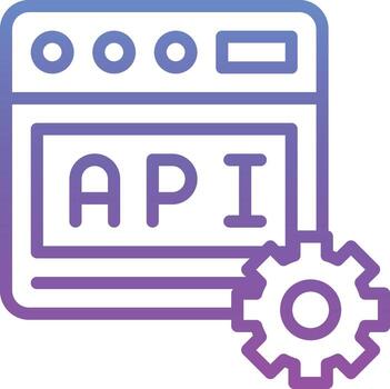 Web API Vector Icon