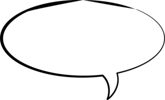 Black and white speech bubble balloon, icon sticker memo keyword planner text box banner, flat png transparent element design