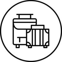 Luggage Vector Icon