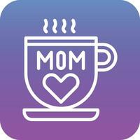 MOM Mug Vector Icon