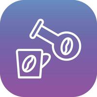 Coffee Science Vector Icon