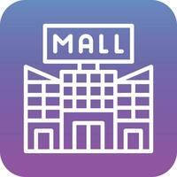 Shopping Mall Vector Icon