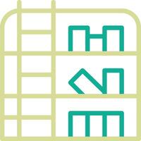 Library Ladder Vector Icon