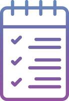 Tasks Vector Icon
