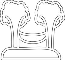 Hammock Vector Icon