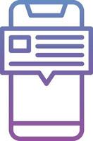 Pop Up Vector Icon