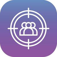 User Target Vector Icon