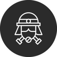 Fireman Mask Vector Icon