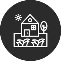 Home Landscape Vector Icon