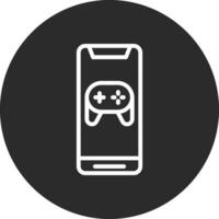 Mobile Game Console Vector Icon