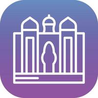 Palm Jumeirah Vector Icon
