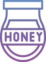 Honey Jar Vector Icon