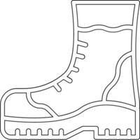 primavera botas vector icono