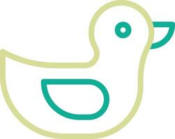 Duck Toy Vector Icon