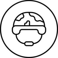 Soldier Helmet Vector Icon