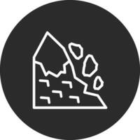 Snow Avalanche Vector Icon