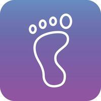 Footprint Vector Icon