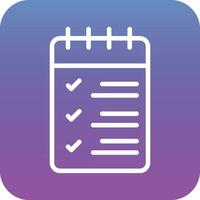 Tasks Vector Icon