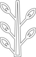 Tree Branch Vector Icon