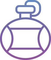 Water Flask Vector Icon