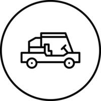 Buggy Car Vector Icon