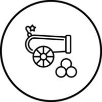 Cannon Vector Icon