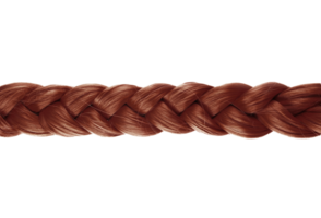 girl silky dark brown wavy hairs on transparent background png