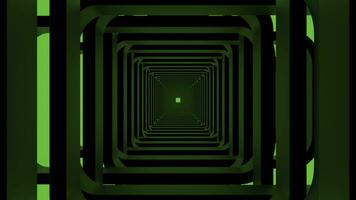 Green corridor.Design.A bright green abstraction that makes up a long way and moves slowly forward. photo