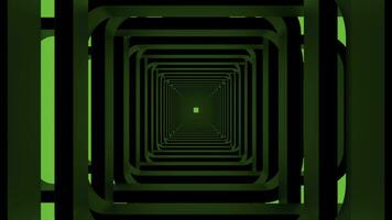 Green corridor.Design.A bright green abstraction that makes up a long way and moves slowly forward. photo