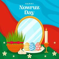 Nowruz Day azerbaijan illustration vector backgroud. Vector eps 10