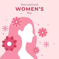 Women's Day illustration vector backgroud. Vector eps 10