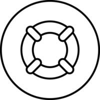 Lifebuoy Vector Icon