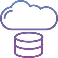 Cloud Storage Vector Icon