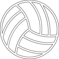 icono de vector de voleibol