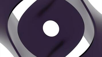 Spinning abstract background of round abstract shapes. Design. Hypnotic pulsating motion of oval forms. photo