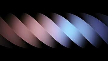 Close up of an abstract moving breathtaking spiral of blue and pink colors isolated on black background, seamless loop. Animation. Beautiful gradient rotating coil. photo