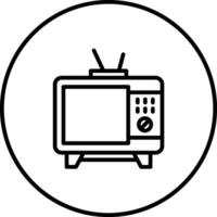 icono de vector de television