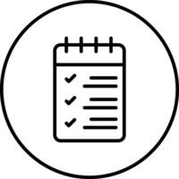 Tasks Vector Icon