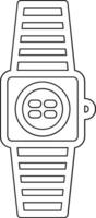 icono de vector de reloj inteligente