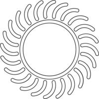 Sunny Day Vector Icon