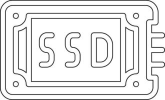 Ssd Vector Icon