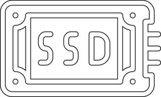 Ssd Vector Icon