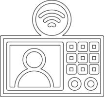 Intercom Vector Icon