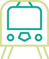 icono de vector de tren