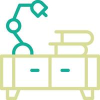 Table Lamp Vector Icon