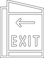 Exit Vector Icon