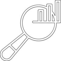 Search Analytics Vector Icon