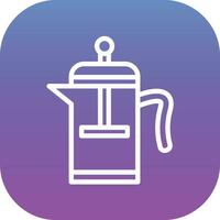 Coffee Press Vector Icon