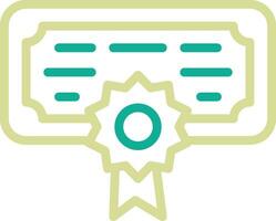 Certificate Vector Icon