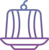 Pudding Vector Icon